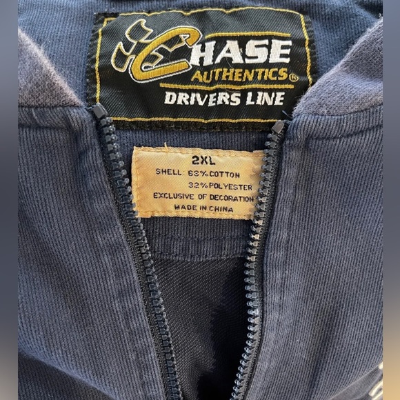 Jimmie Johnson 1/4 Zip NASCAR Pit Crew Shirt Size 2XL. Used - Picture 7 of 9